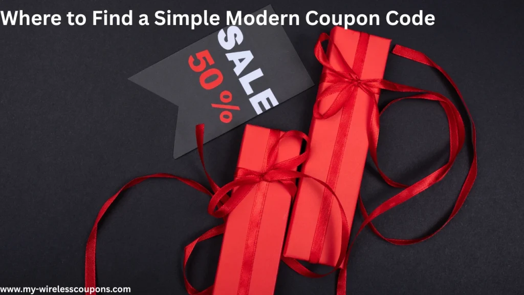 Where to Find a Simple Modern Coupon Code
